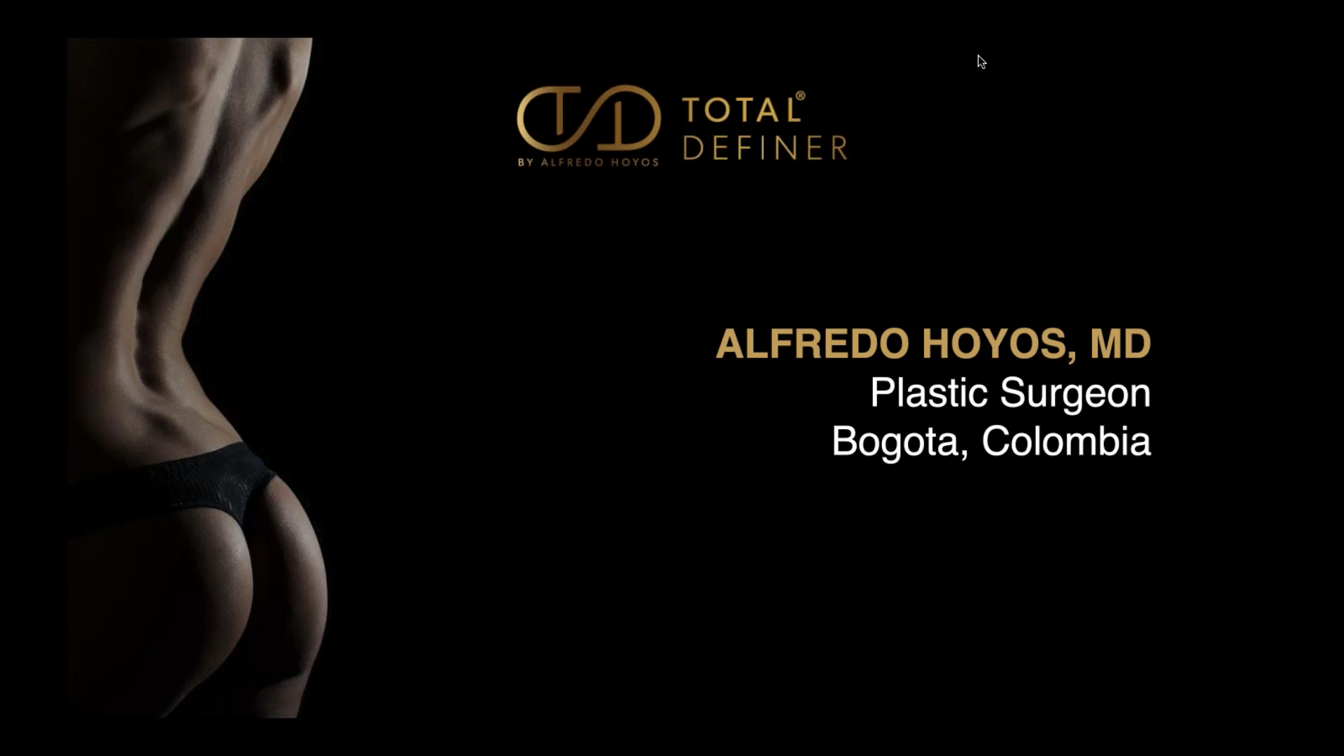 Dr Alfredo Hoyos, The science behind Radio Frequency Assisted Lipolysis (RFAL)