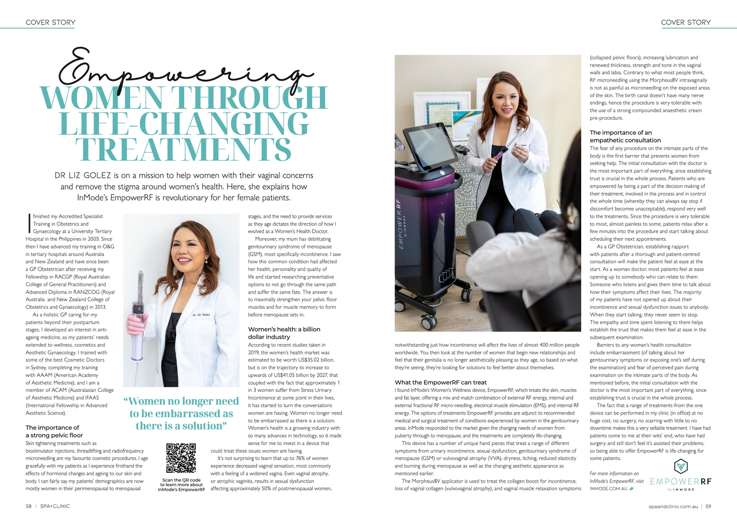 SPA+CLINIC - Empowering Women Through Life-Changing Treatments