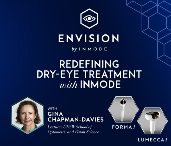 Envision for the treatment of Dry Eye with Gina Chapman-Davies
