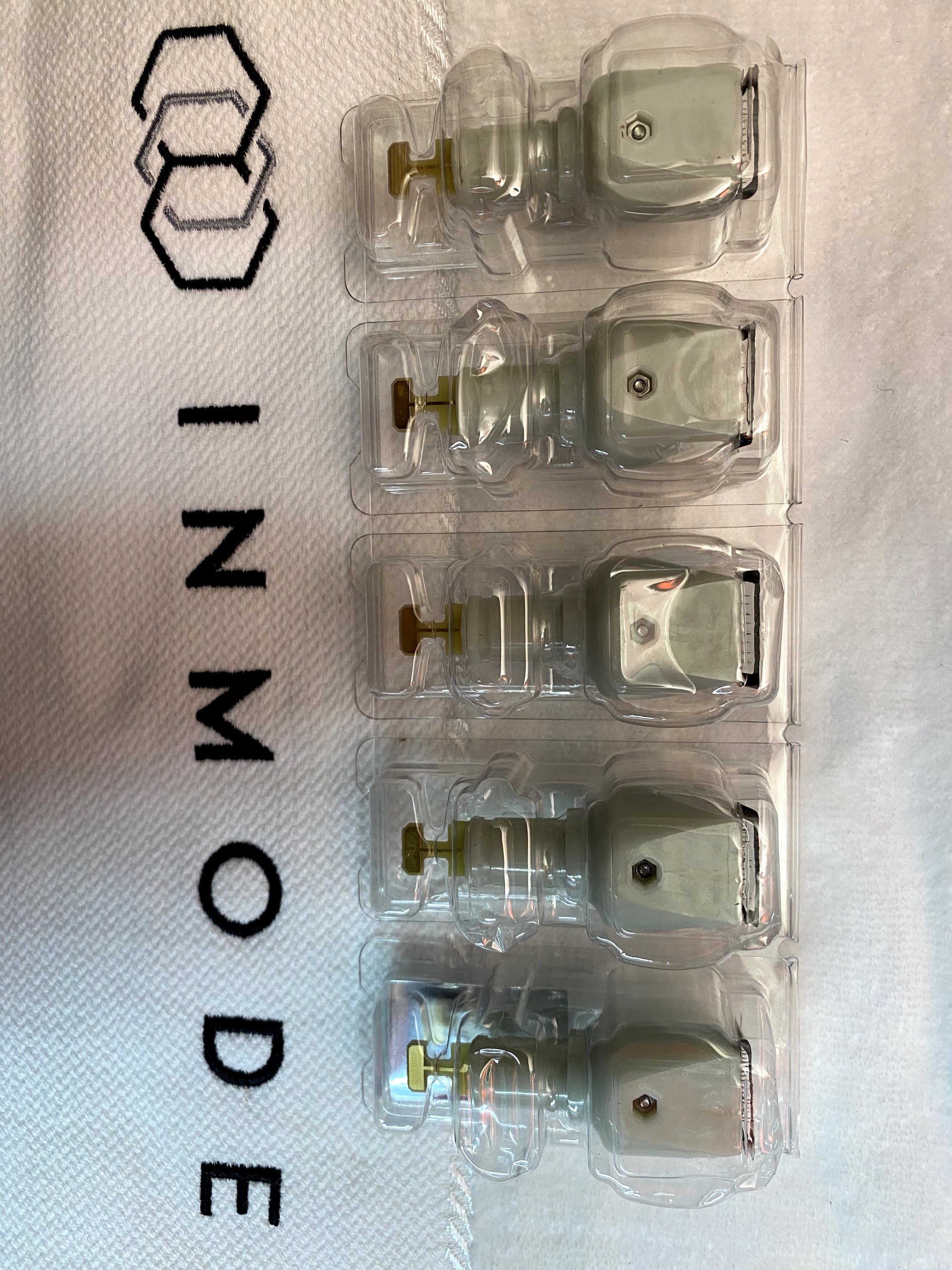 Fractora 5 pack tips, 24 pin uncoated