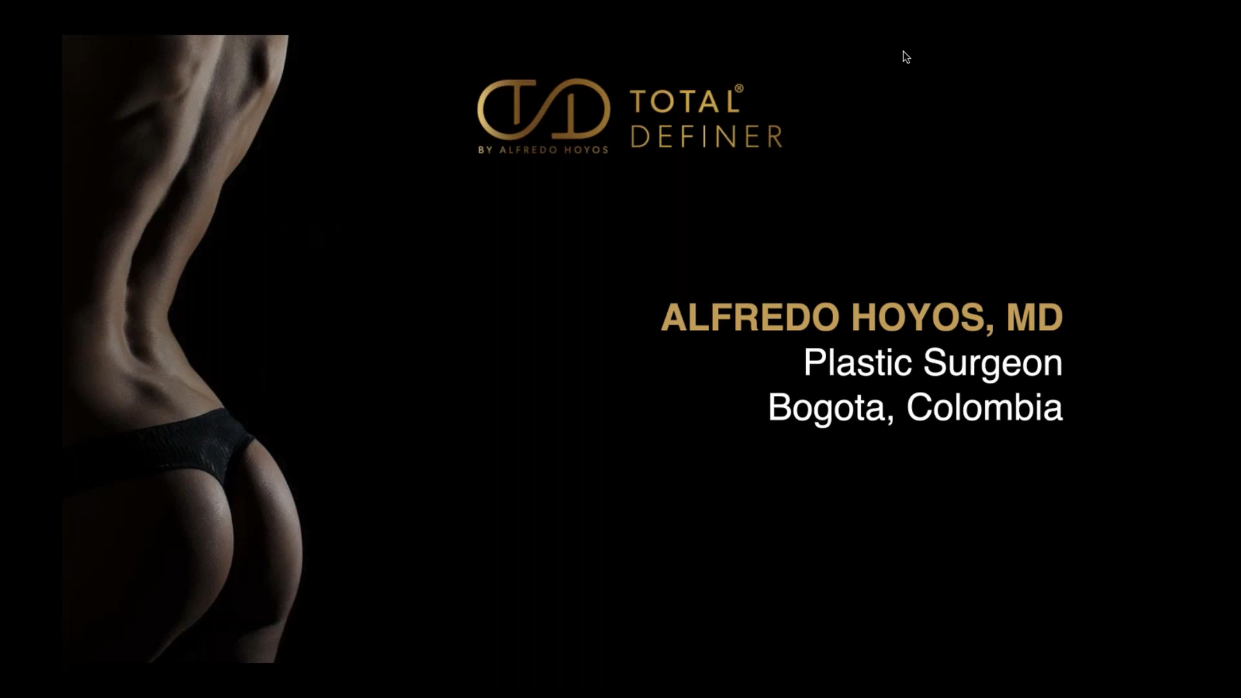 Dr Alfredo Hoyos, The science behind Radio Frequency Assisted Lipolysis (RFAL)