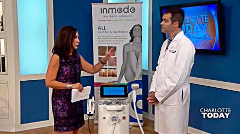 BODYFX CELLULITE REMOVAL & DIOLAZE LASER HAIR REMOVAL | DR. ANDREW GEAR ON CHARLOTTE TODAY