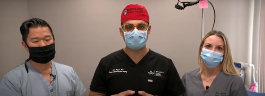 Dr Erez Dayan with AccuTite and Morpheus8