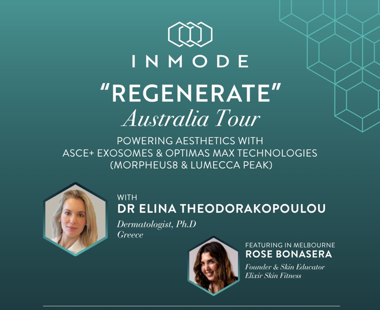 'Regenerate' with Dr Elina Theos and Rose Bonasera