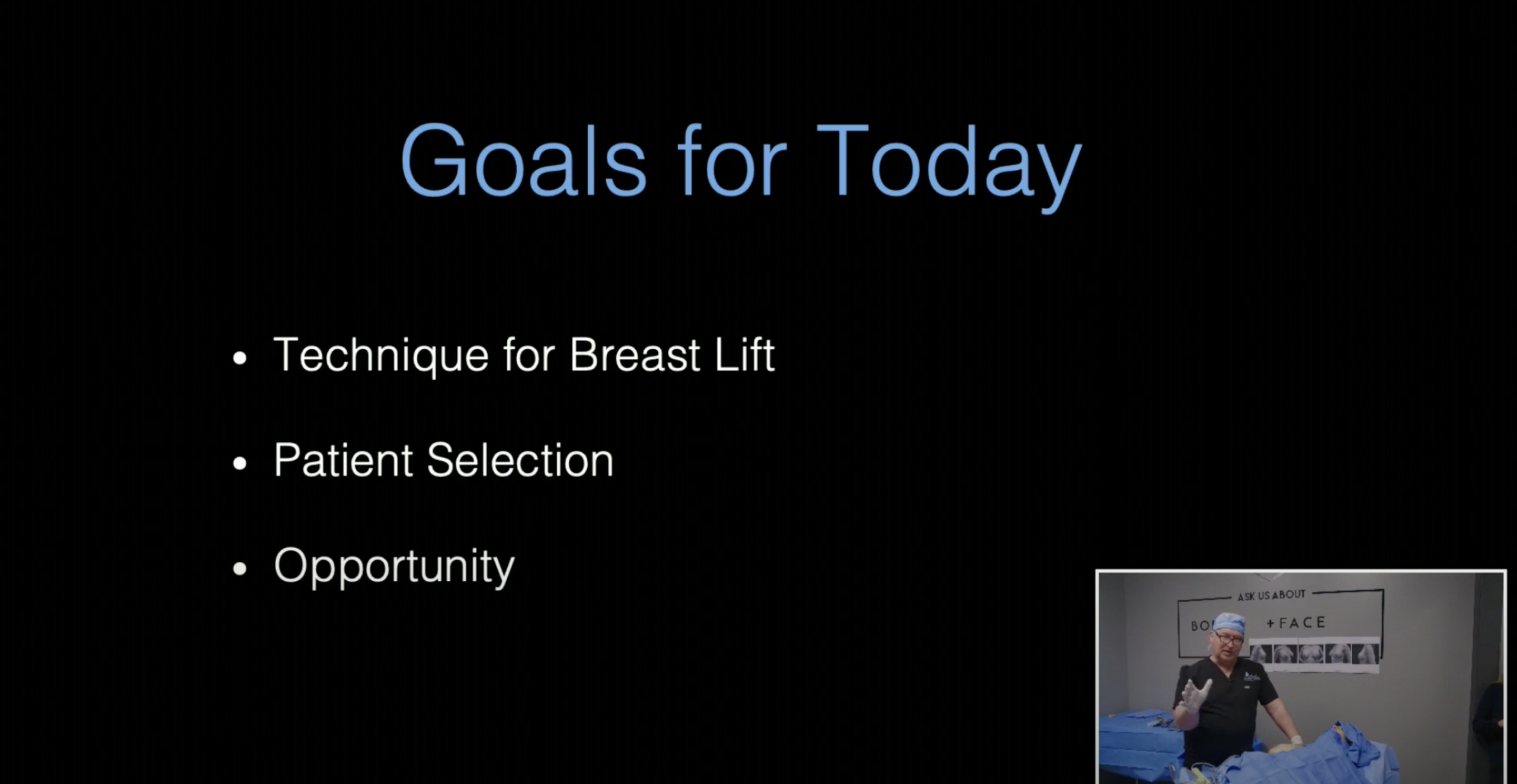 Live Demo: Minimally Invasive Breast Lift with BodyTite & Morpheus8 – Dr. Mark Craig