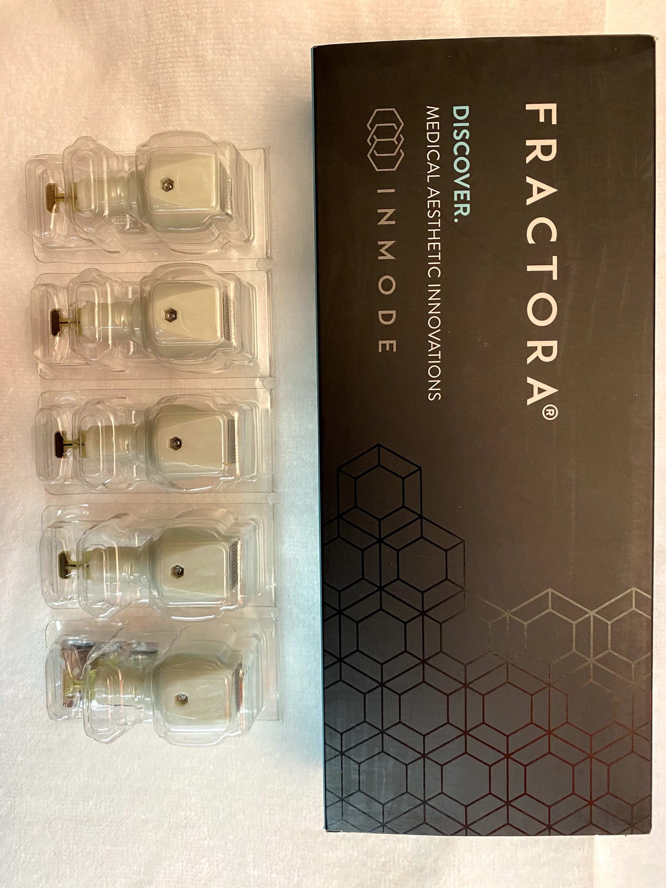 Fractora 5 pack tips, 24 pin coated